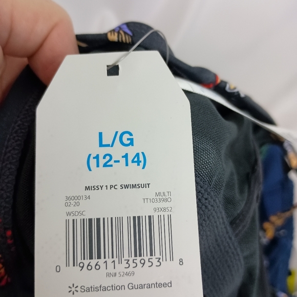 2/$30 NWT Coquette Ruffled Floral Halter Sunmer Swimsuit (#1,389) - Picture 6 of 7